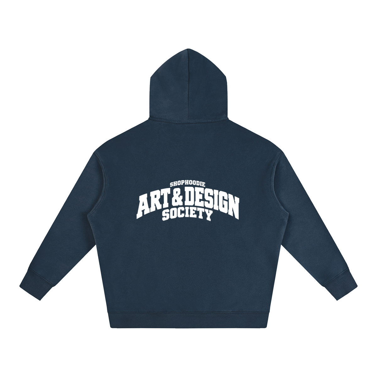 SHOPHOODIE® CAMPUS ART & DESIGN SOCIETY Oversized Fleece Hoodie — 350 GSM — view 28