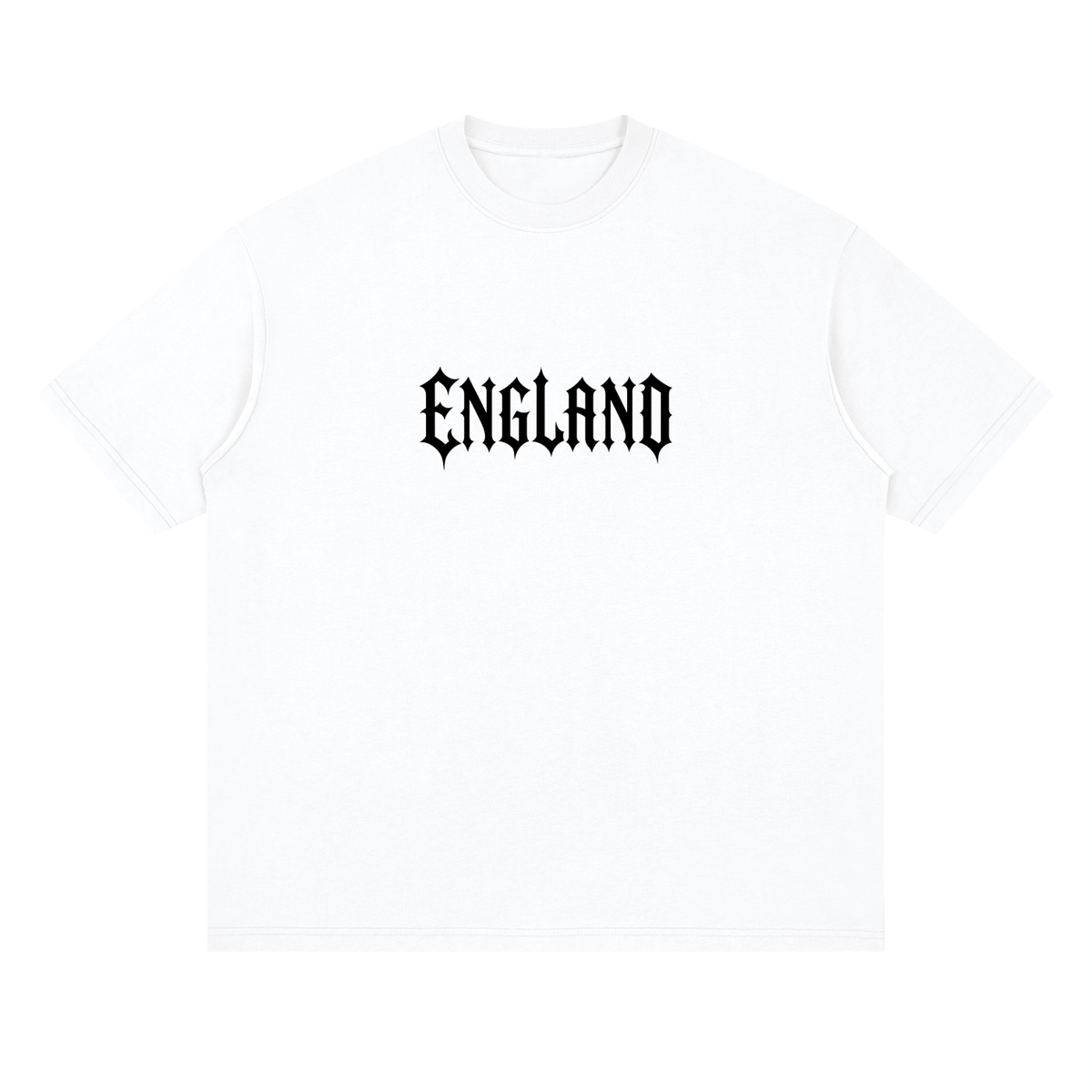SHOPHOODIE ENGLAND Streetwear Loose Drop Shoulder T-Shirt