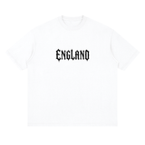 SHOPHOODIE® ENGLAND Loose Drop-Shoulder T-Shirt — 190 GSM