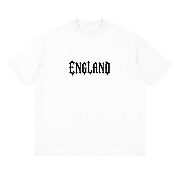 SHOPHOODIE ENGLAND Streetwear Loose Drop Shoulder T-Shirt