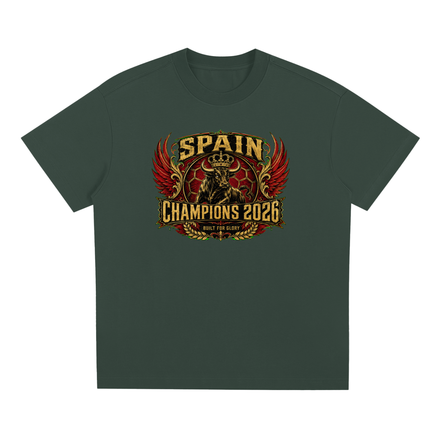 CLOTHING,TSHIRT,SPAIN,CHAMPIONS