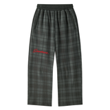 SHOPHOODIE Plaid Straight Leg Pants