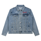 SHOPHOODIE Unisex Vintage Wash Denim Jacket