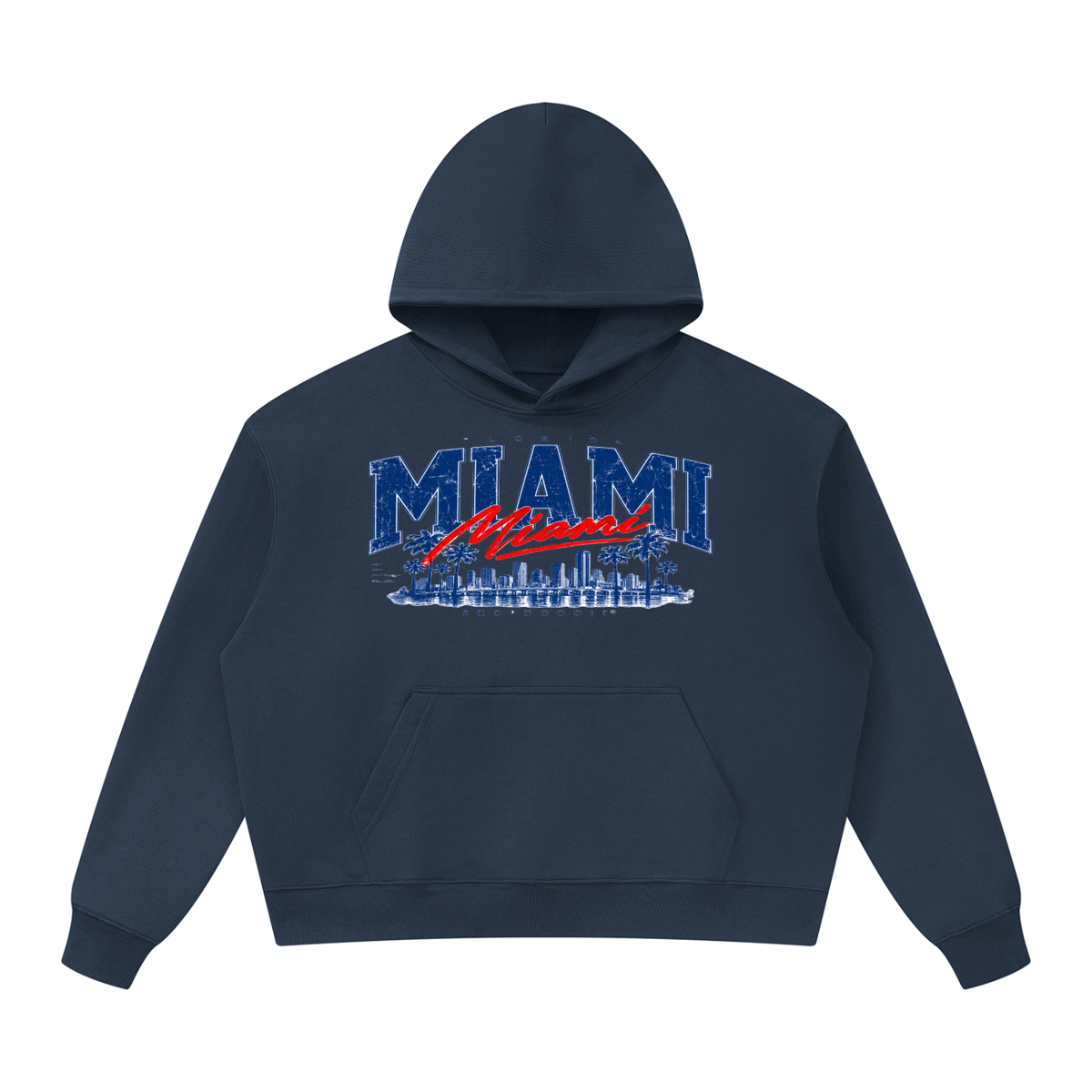 SHOPHOODIE® MIAMI Oversized Heavyweight Full-Zip Hoodie — 530 GSM — view 11