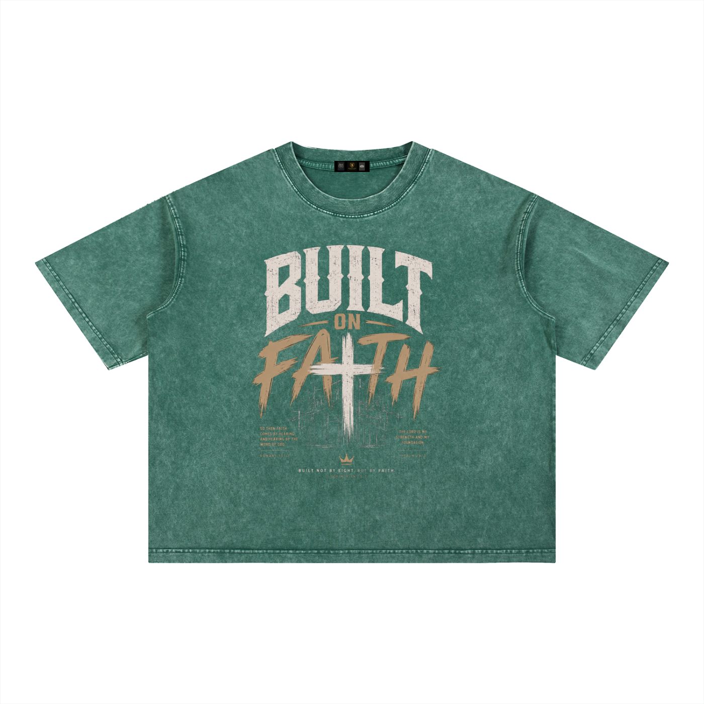 Shophoodies,Shophoodie,clothing,t shirt,built on faith,Christian t shirt