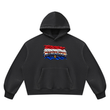 SHOPHOODIE NETHERLAND Vintage Wash Boxy Fleece Hoodie