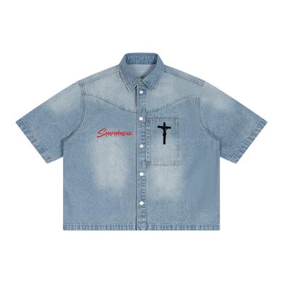 denim,shirt