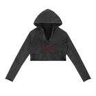Vintage Washed Raw Edge Hoodie by Shop Hoodie