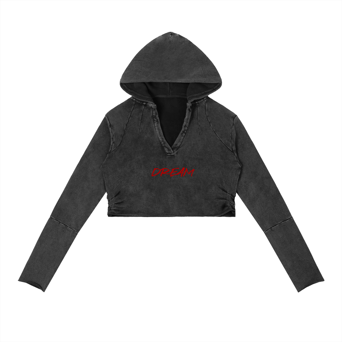 SHOPHOODIE® Vintage Washed Raw Edge Hoodie complete set