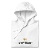 Unisex white Day Trader Hoodie by SHOPHOODIE®