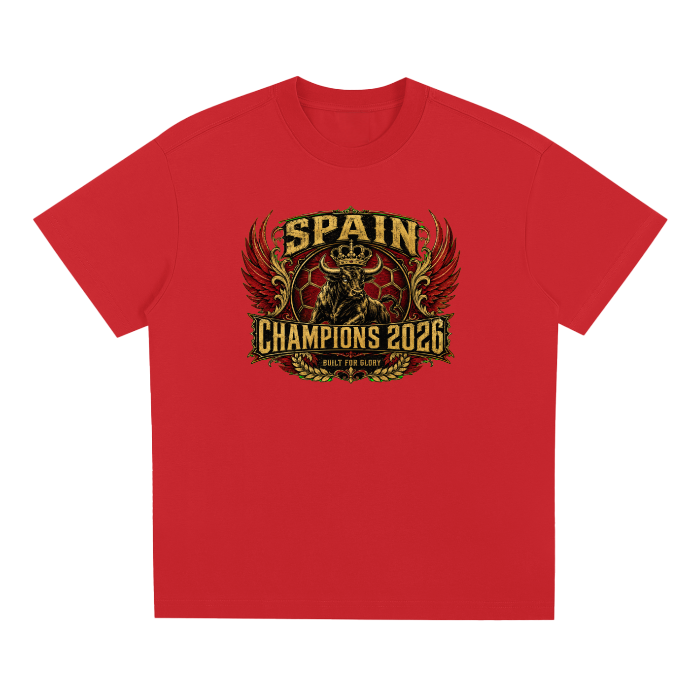 CLOTHING,TSHIRT,SPAIN,CHAMPIONS