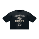 SHOPHOODIE RUGBY 25 Vintage Sunfade Boxy T-Shirt