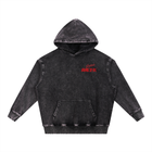 ShopHoodie® True Gem Snow Wash Hand-Frayed Heavyweight Hoodie