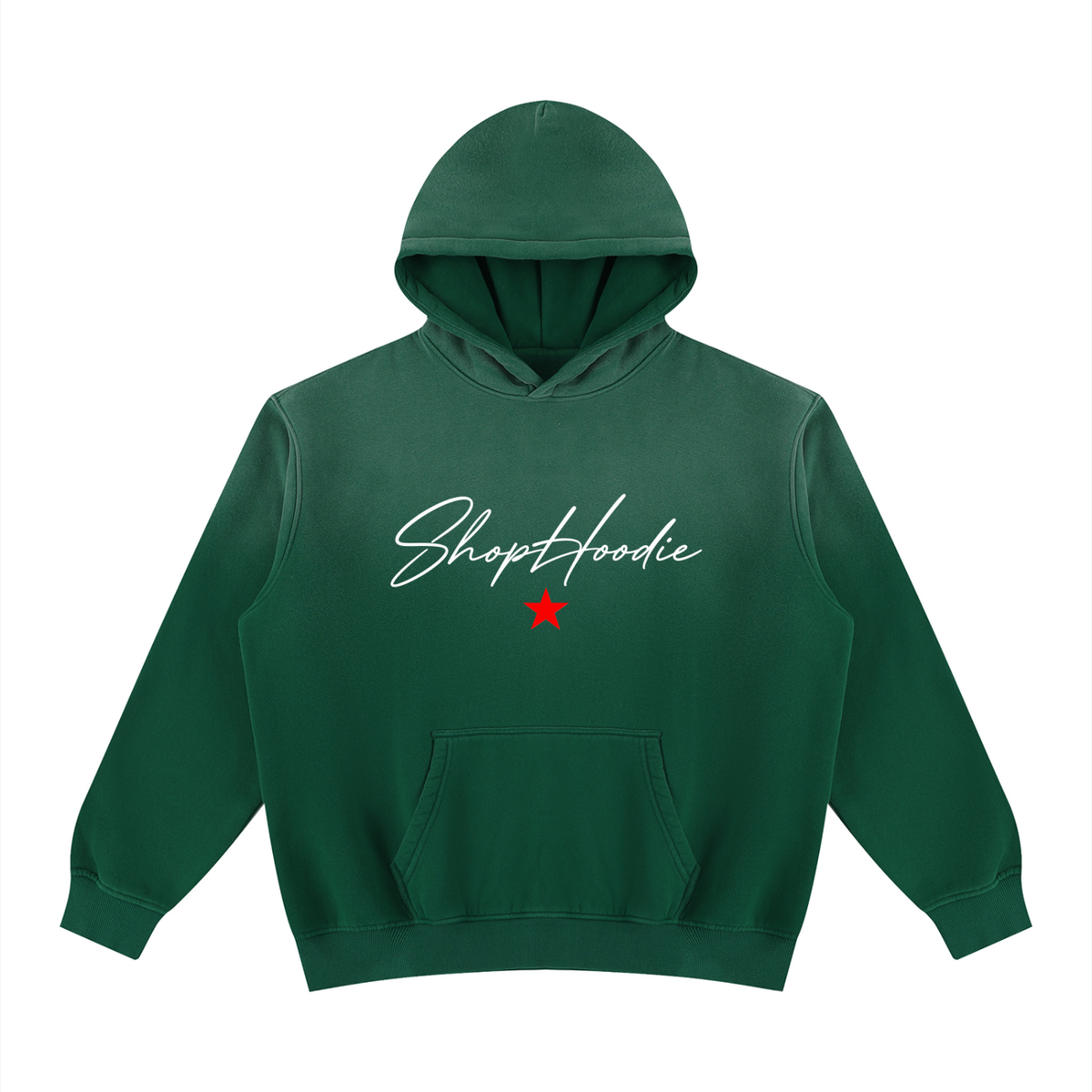SHOPHOODIE® SIGNATURE Vintage Wash Fleece Hoodie — 355 GSM — view 7