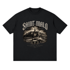 SHOPHOODIE SAINT MALO Streetwear Loose Drop Shoulder T-Shirt