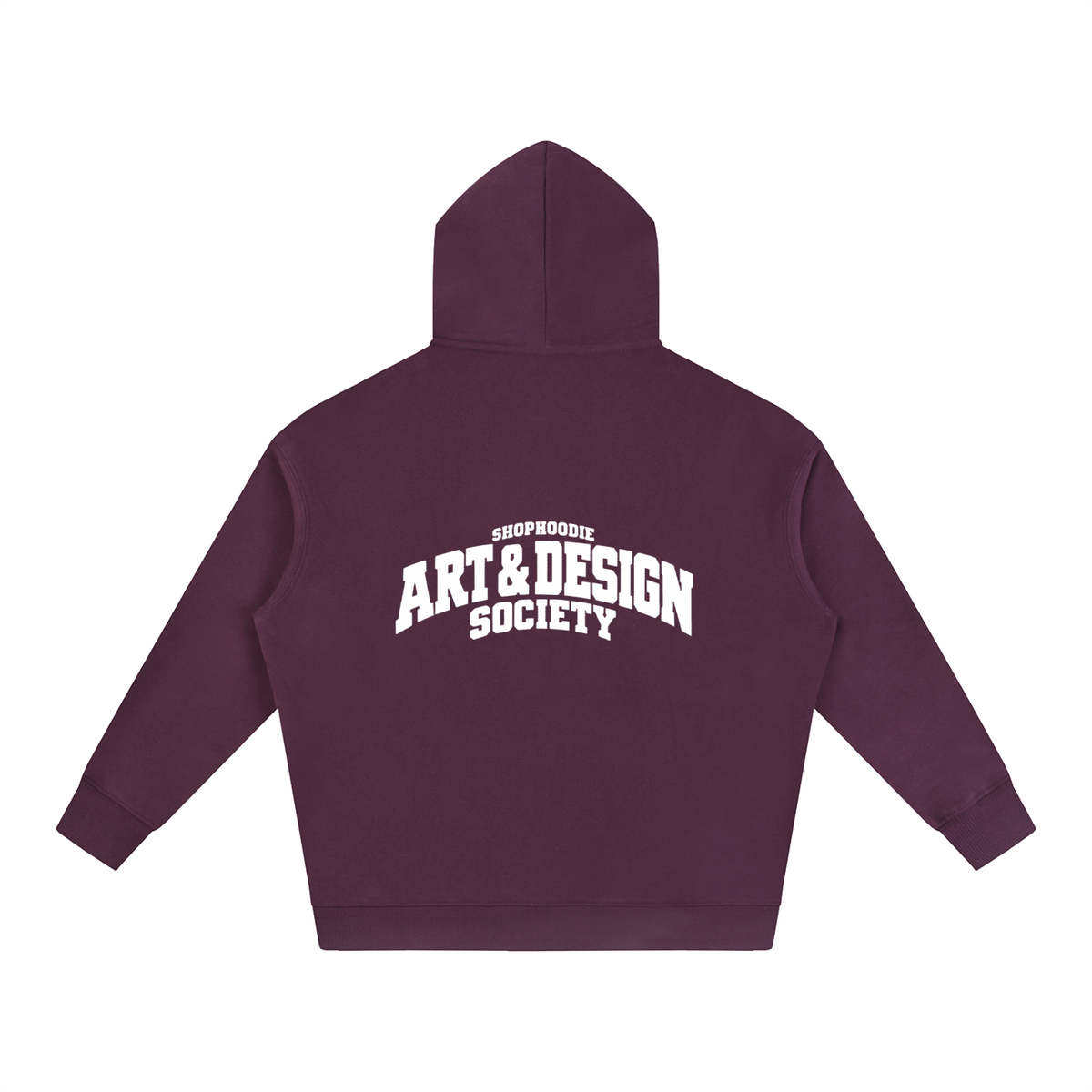 SHOPHOODIE® CAMPUS ART & DESIGN SOCIETY Oversized Fleece Hoodie — 350 GSM — view 42