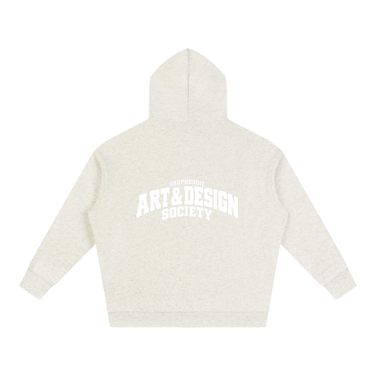 SHOPHOODIE® CAMPUS ART & DESIGN SOCIETY Oversized Fleece Hoodie — 350 GSM — view 6