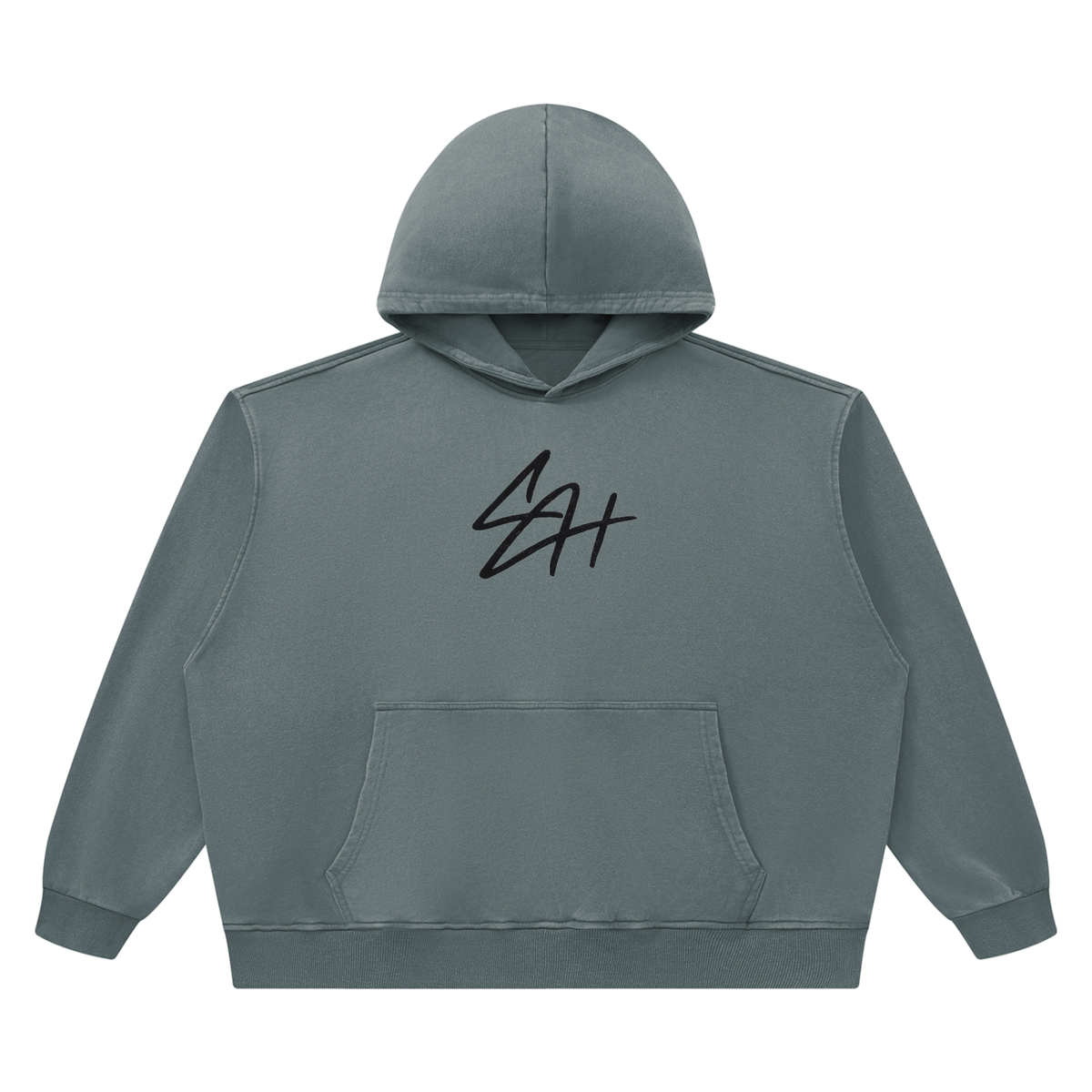 SHOPHOODIE® SH SIGNATURE Heavyweight Vintage Wash Boxy Hoodie — 420 GSM — view 11