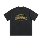 Heavyweight Vintage Washed Frayed SH Gold T-Shirt