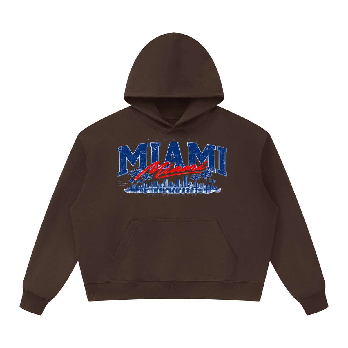 SHOPHOODIE® MIAMI Oversized Heavyweight Full-Zip Hoodie — 530 GSM — view 9