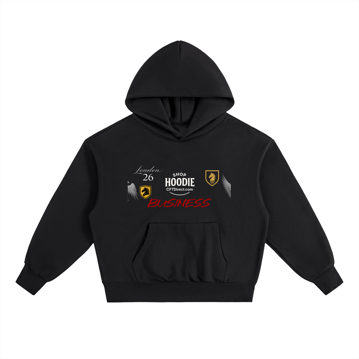 SHOPHOODIE® Heavyweight Fleece Hoodie complete set