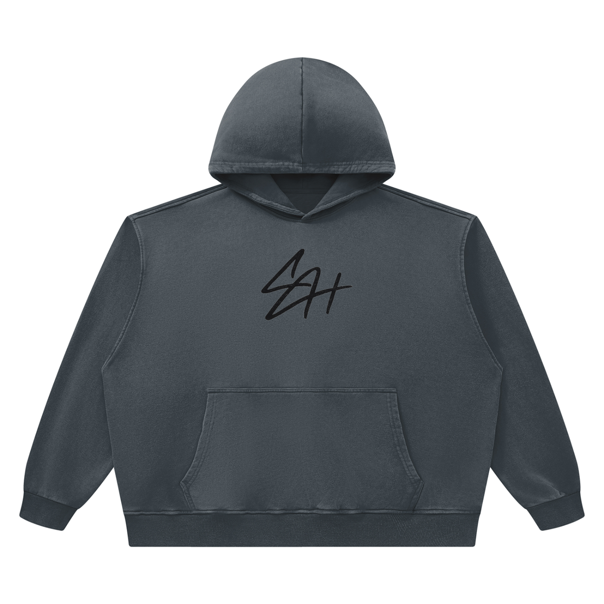 SHOPHOODIE® SH SIGNATURE Heavyweight Vintage Wash Boxy Hoodie — 420 GSM — view 17