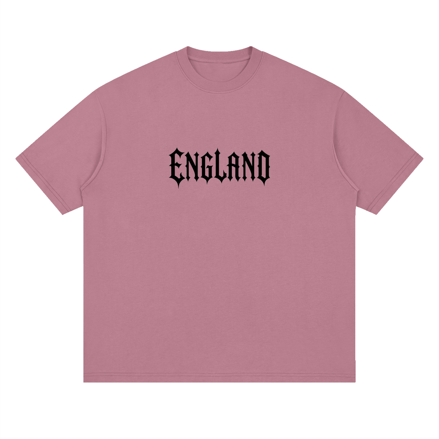 SHOPHOODIE ENGLAND Streetwear Loose Drop Shoulder T-Shirt