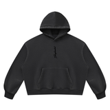 SHOPHOODIE® MARO Unisex Vintage-Wash Boxy Fleece Hoodie — 390 GSM