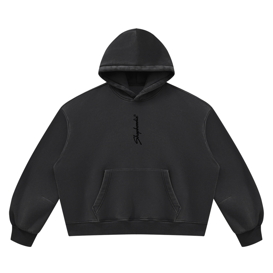 SHOPHOODIE MARO Vintage Wash Boxy Fleece Hoodie