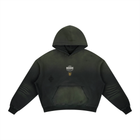 Frayed Sunfade Boxy Fleece Hoodie by Shop Hoodie