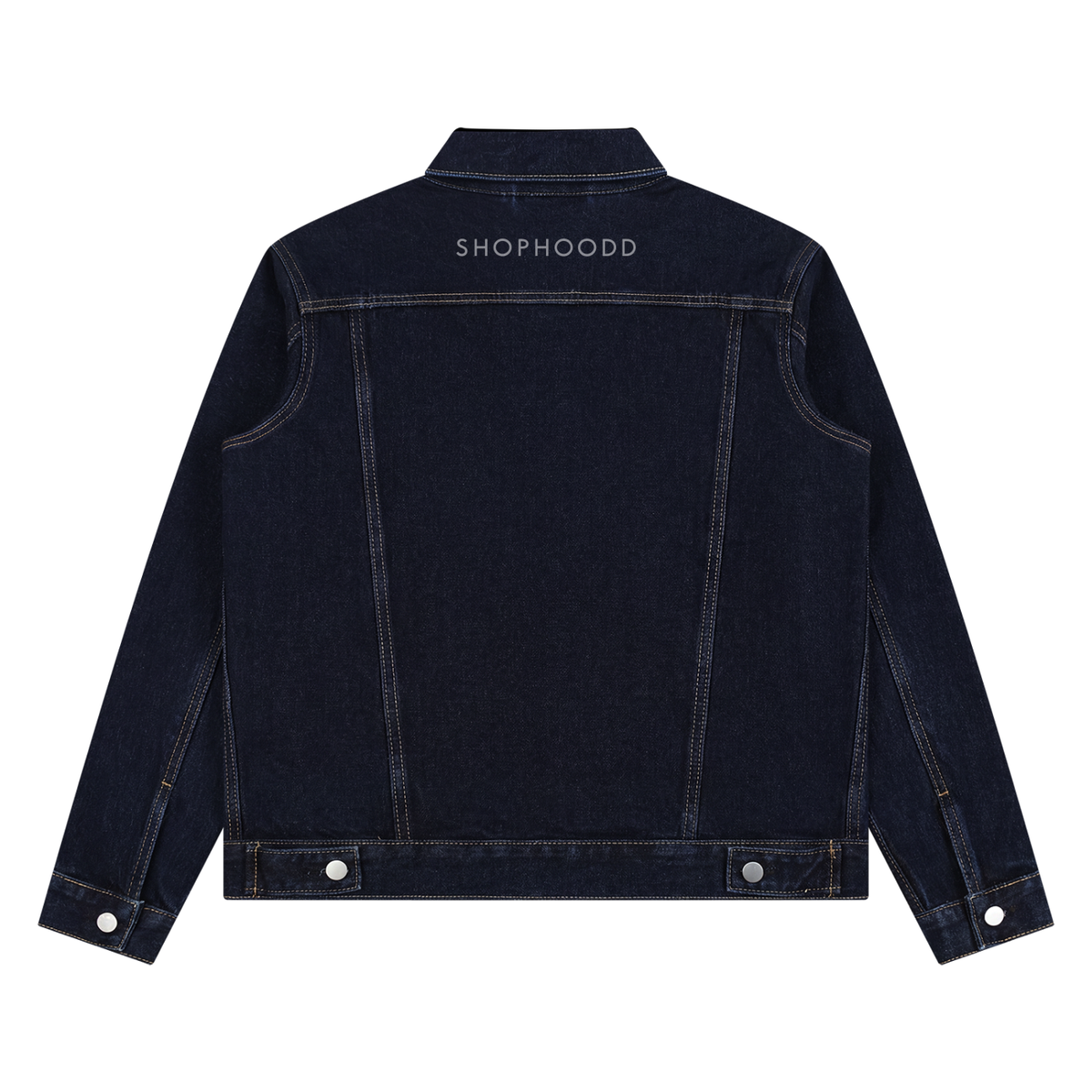 SHOPHOODIE® LONDON SHOPHOODD 440 GSM vintage-wash denim jacket — product image 6