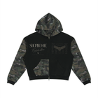 SHOPHOODIE FOUNDER'S EDITION FA SIGNATURE Unisex Colorblock Camo Full Zip Boxy Hoodie