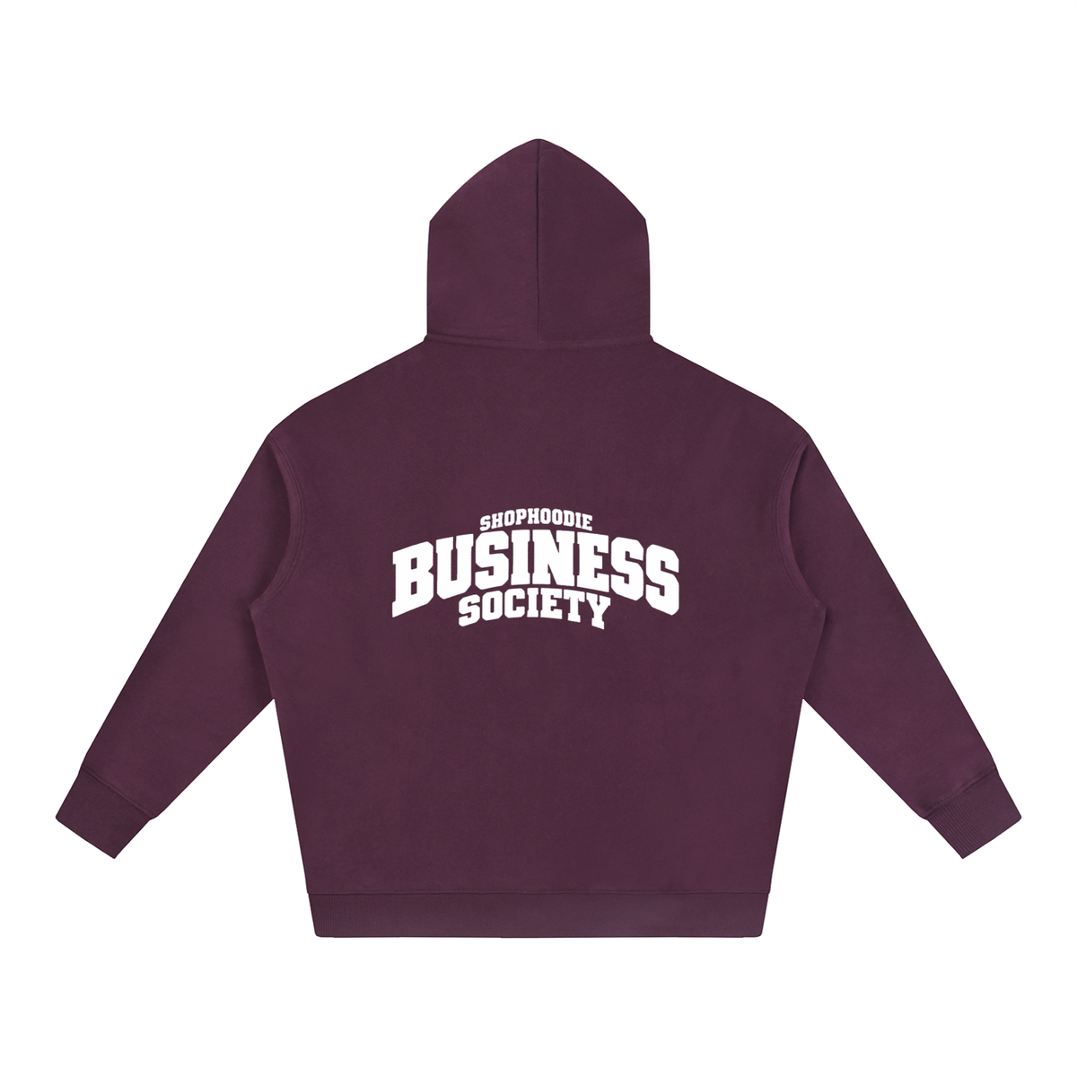 SHOPHOODIE® CAMPUS BUSINESS SOCIETY Oversized Fleece Hoodie — 350 GSM — view 48