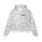 Dirty Washed Zip-Up Fleece Dreamers Club Hoodie by Shop Hoodie