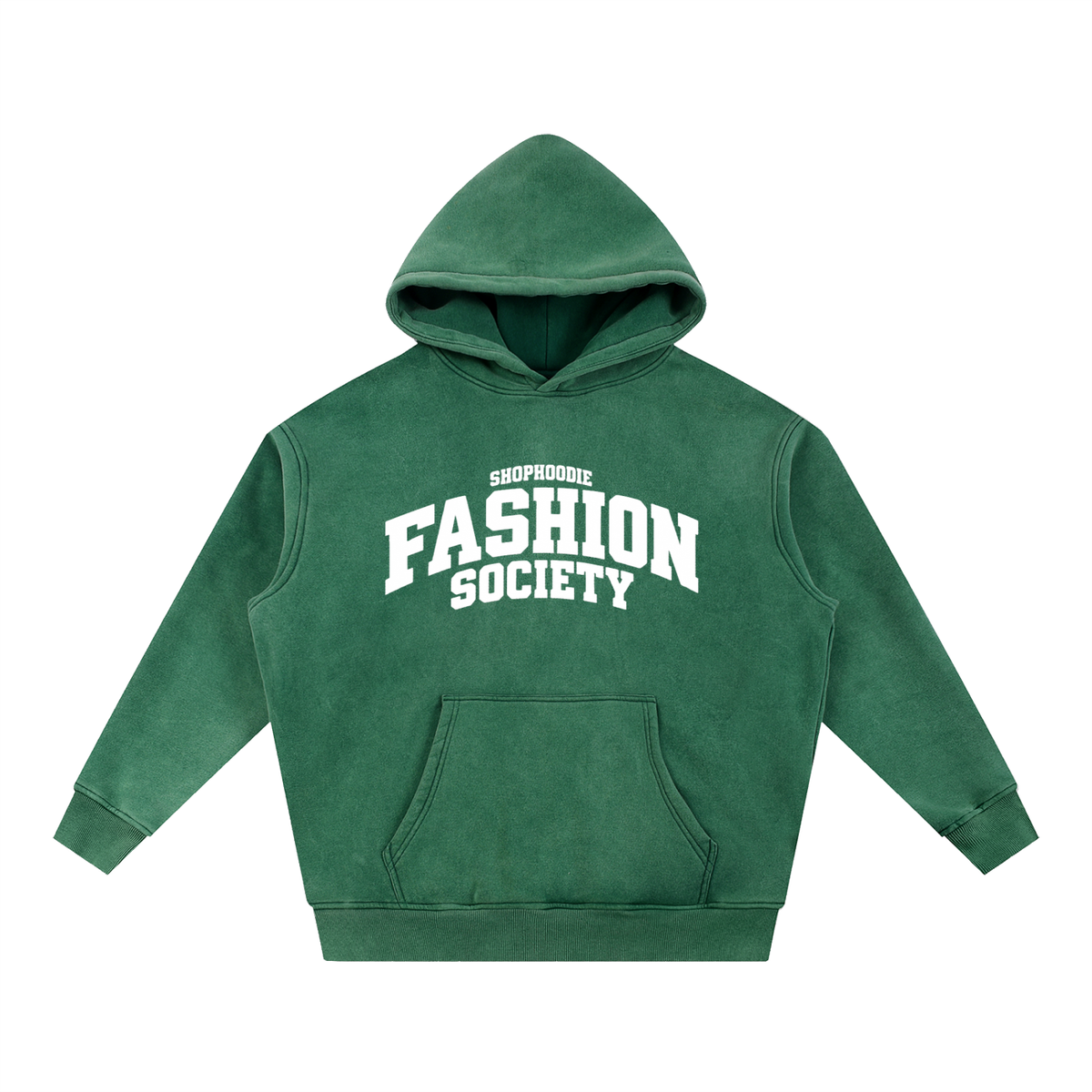 SHOPHOODIE® CAMPUS FASHION SOCIETY Fleece Oversized Hoodie — 355 GSM — view 13