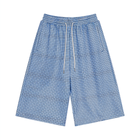 SHOPHOODIE Unisex Plaid Drawstring Shorts