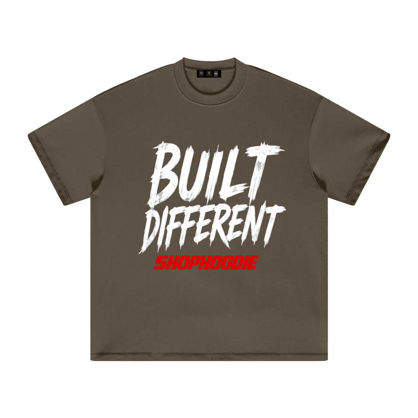 SHOPHOODIE BUILT DIFFERENT T-SHIRT-HEAVYWEIGHT