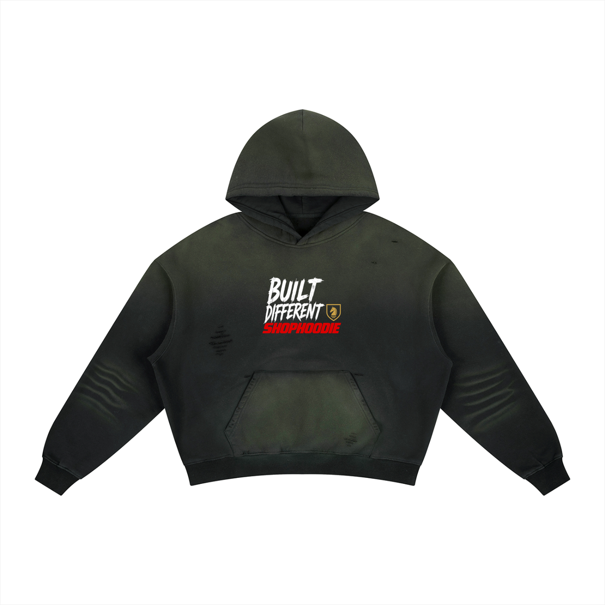 SHOPHOODIE Frayed Sunfade  Hoodie