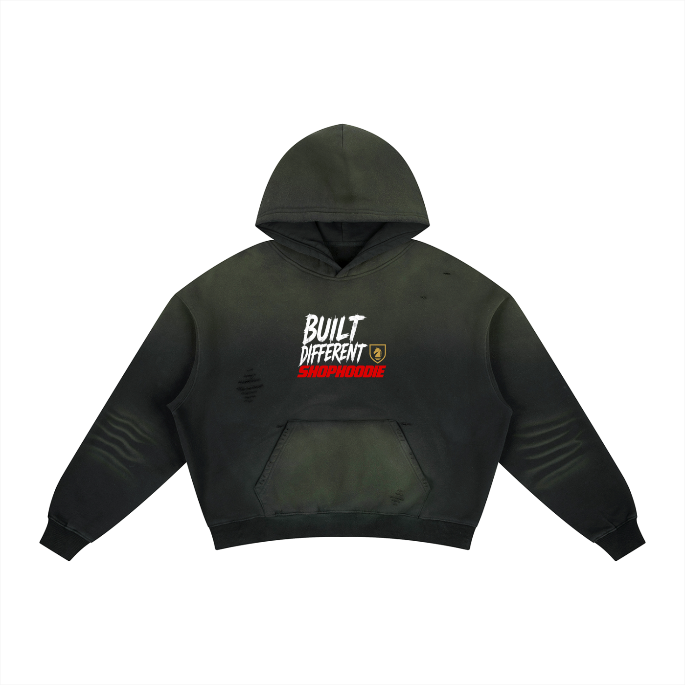 SHOPHOODIE Frayed Sunfade  Hoodie