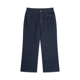 SHOPHOODIE® LONDON Men's Vintage-Wash Relaxed Denim Jeans — 425 GSM
