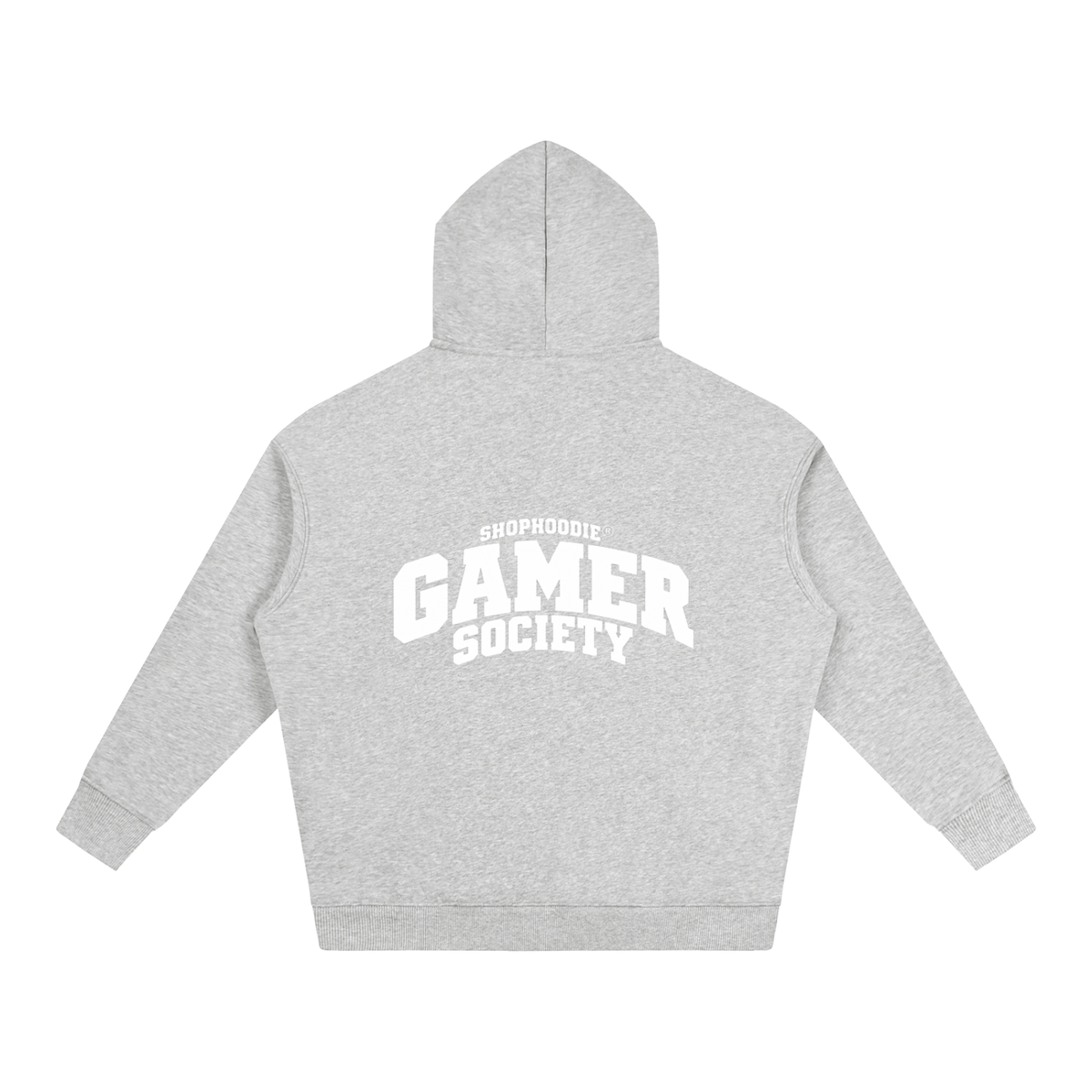 SHOPHOODIE® CAMPUS GAMER SOCIETY Oversized Fleece Hoodie — 350 GSM — view 38
