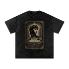 SHOPHOODIE GOLD REIGN Snow Washed Oversized Cotton T-Shirt