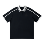 SHOPHOODIE SH LOGO Unisex Contrast Piping Polo Shirt