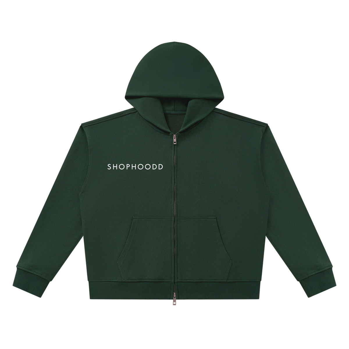 SHOPHOODIE® LONDON SHOPHOODD 420 GSM heavyweight boxy full-zip hoodie — product image 13