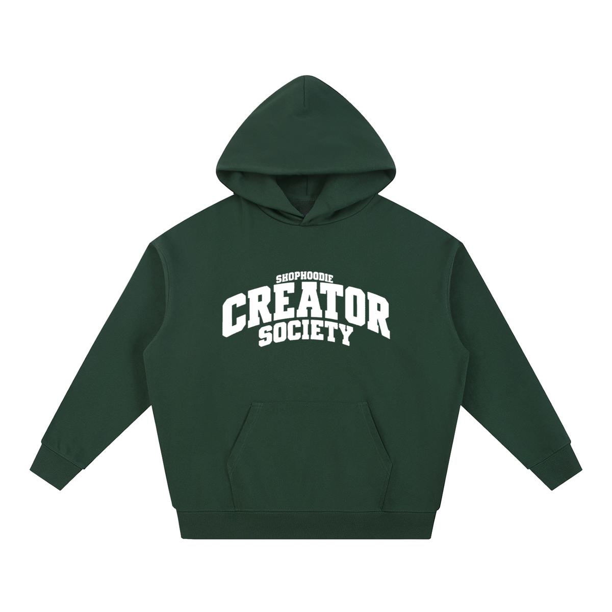 SHOPHOODIE® CAMPUS CREATOR SOCIETY Heavyweight Hoodie — 430 GSM — view 19