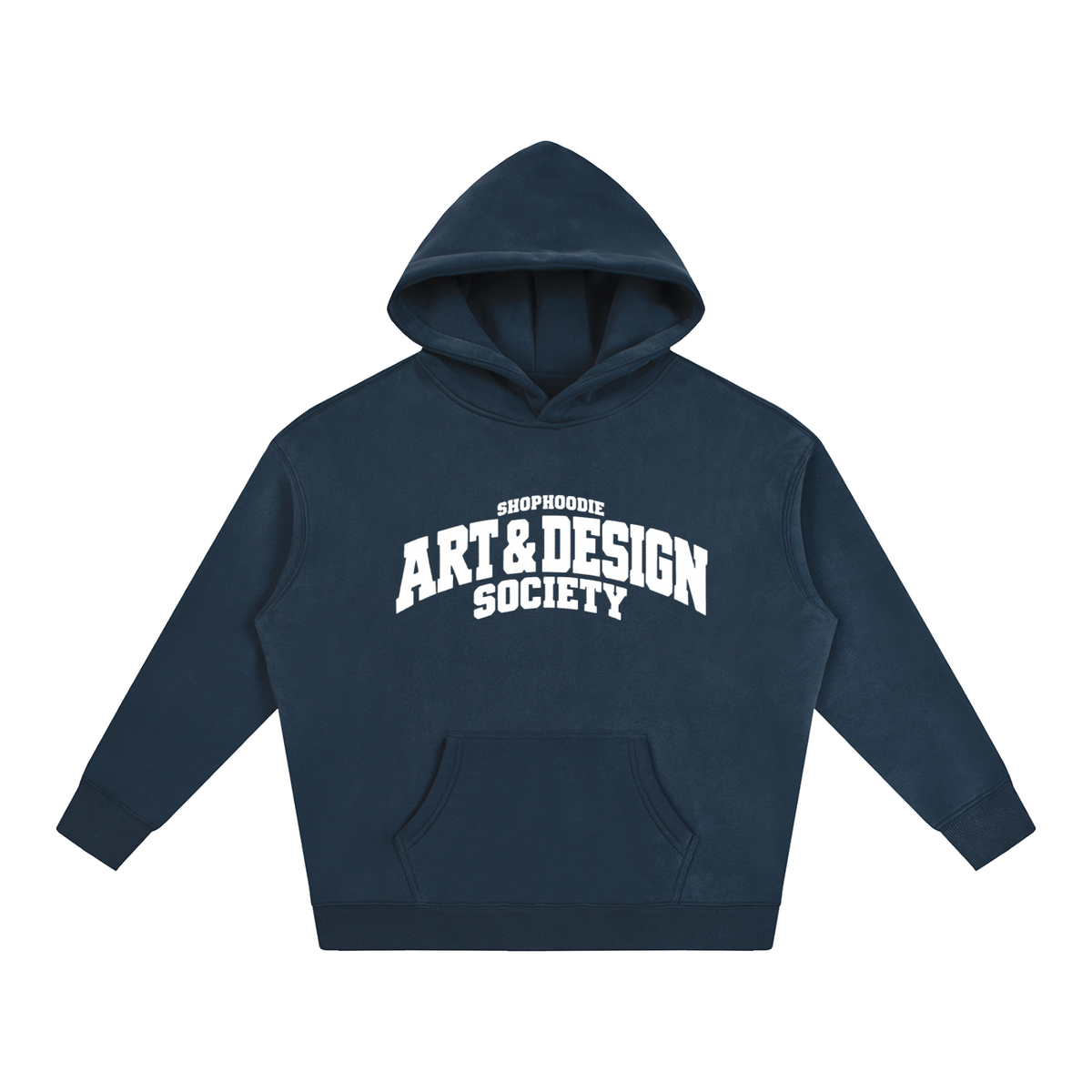 SHOPHOODIE® CAMPUS ART & DESIGN SOCIETY Oversized Fleece Hoodie — 350 GSM — view 27