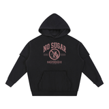 SHOPHOODIE® No Sugar Snow Washed Raw Edge Double Layered Hoodie