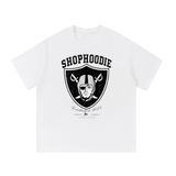 SHOPHOODIE® EYE PATCH SHIELD Cotton T-Shirt — 260 GSM