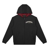SHOPHOODIE® LONDON Unisex Drop-Shoulder Full-Zip Hoodie — 380 GSM