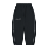 SHOPHOODIE® Piping Heavyweight Fleece Barrel-Leg Sweatpants